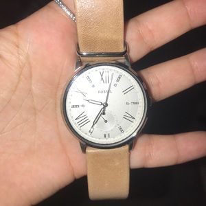 Fossil Leather Watch